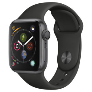 Часы Apple Watch Series 4 GPS 44mm  SpaceGrey Al/Black Sport Band
