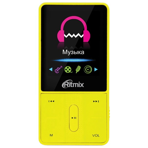 Плеер Ritmix RF-4550 8Gb Желтый