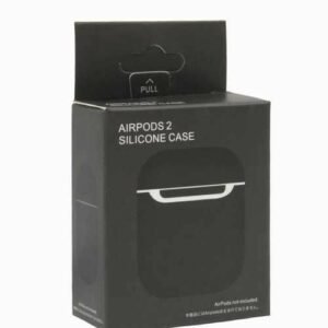 Силиконновый чехол для Apple AirPods 2 Black