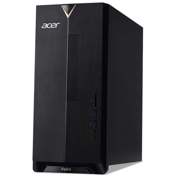 Системный блок Acer Aspire TC-390 DT.BCZER.001 / Windows 10 / AMD Ryzen 3 2200G 3.5 ГГц / Radeon Vega 8 / RAM  DDR4 8 ГБ / HDD 1 ТБ