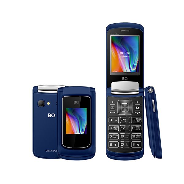 Телефон BQ 2433 Dream DUO Dark Blue