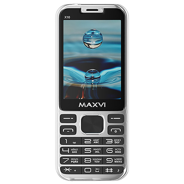 Maxvi X10 Metallic Silver