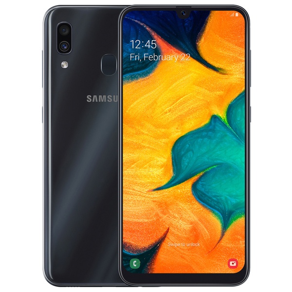 Смартфон Samsung Galaxy A30s 32GB  Black