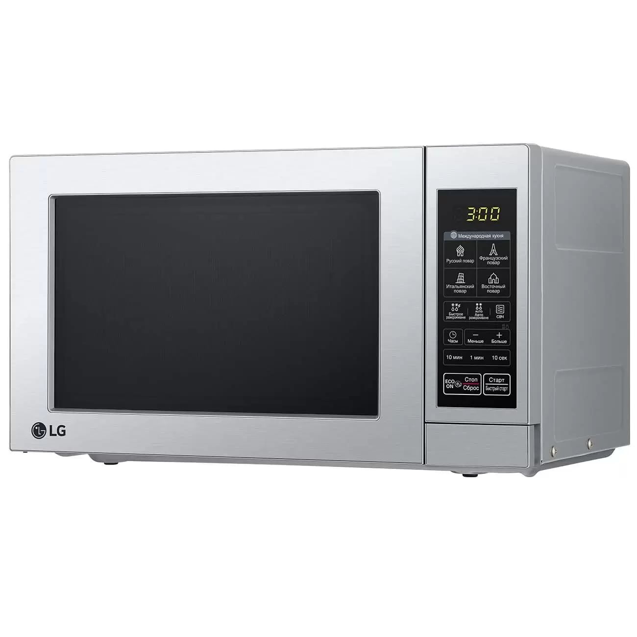 Микроволновая печь соло LG MS2044V silver