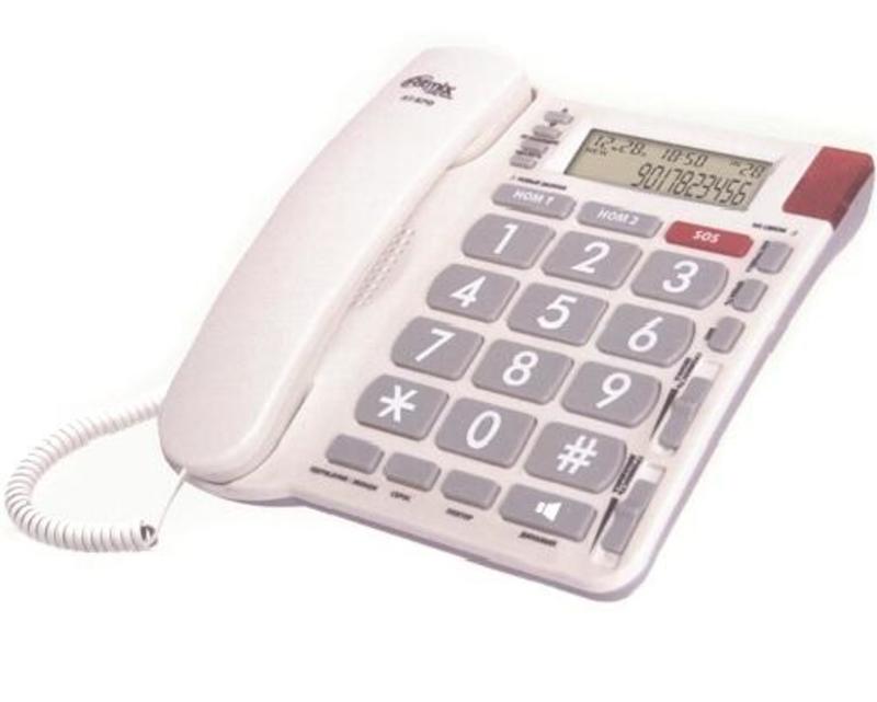 Проводной телефон Ritmix RT-570 White