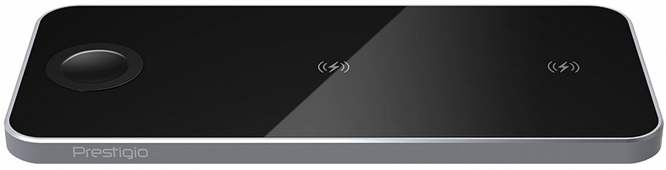 Беспроводное зарядное устройство Prestigio ReVolt A5 USB-​C 2А серебристый (​PCS105A_​SG)