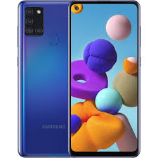 Смартфон Samsung Galaxy A21s 3/32 ГБ RU, Dual nano SIM, синий