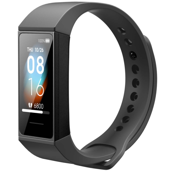 Умный браслет Xiaomi Mi Smart Band 4C RU, черный (MGW4067RU)