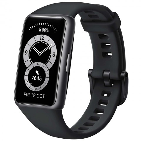 Умный браслет HUAWEI Band 6, графитовый черный