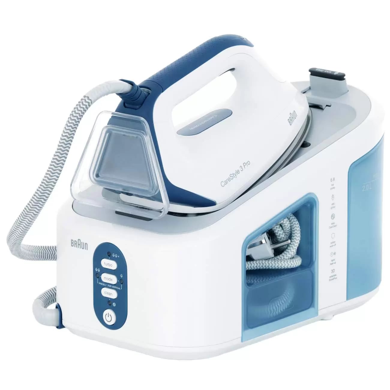 Парогенератор Braun IS3157BL белый/синий