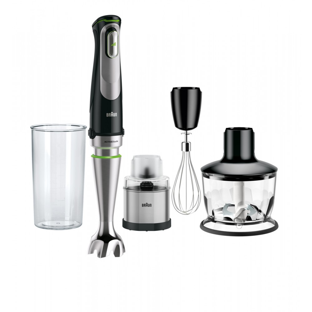 Погружной блендер Braun MQ 9038X Spice+, черный