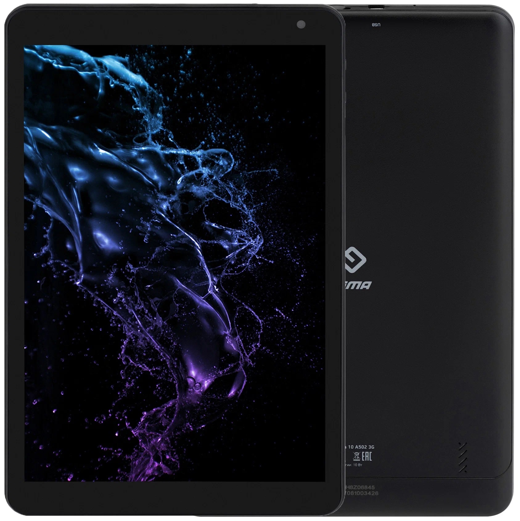 Планшет 10.1″ Digma Optima 10 A502, 16Gb 1Gb 3G Android черный