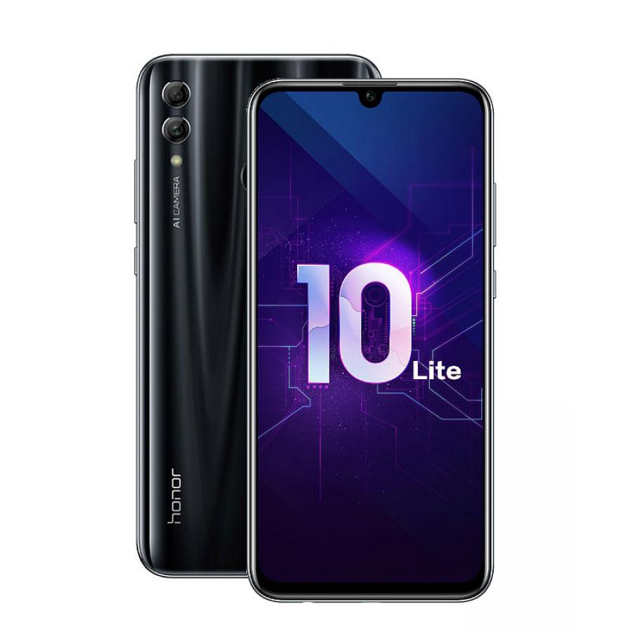 Смартфон HONOR 10 Lite 3/32 ГБ, Dual nano SIM, черный