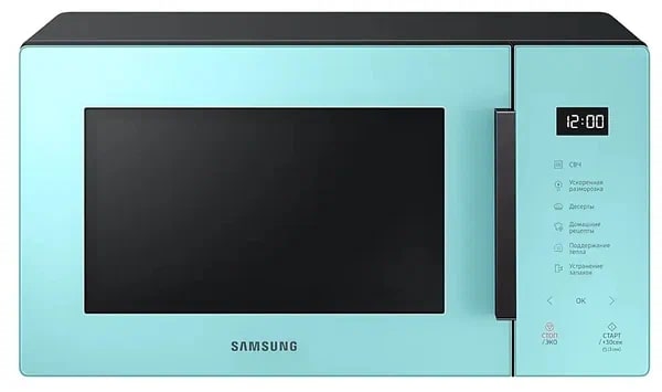 Микроволновая Печь Samsung MS23T5018AN/BW 23л. 800Вт нежная мята