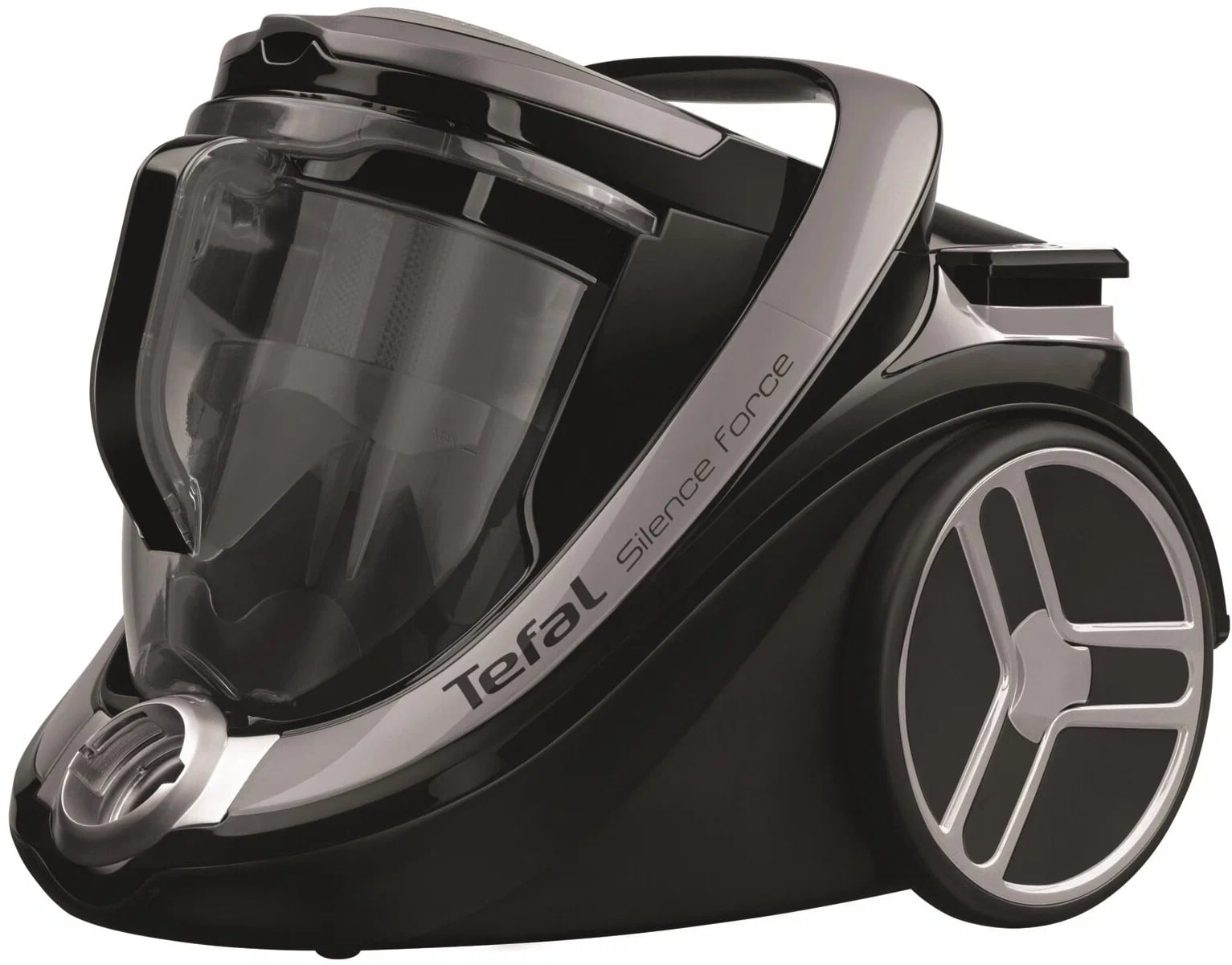 Пылесос Tefal Silence Force Cyclonic TW7689EA, серебряный