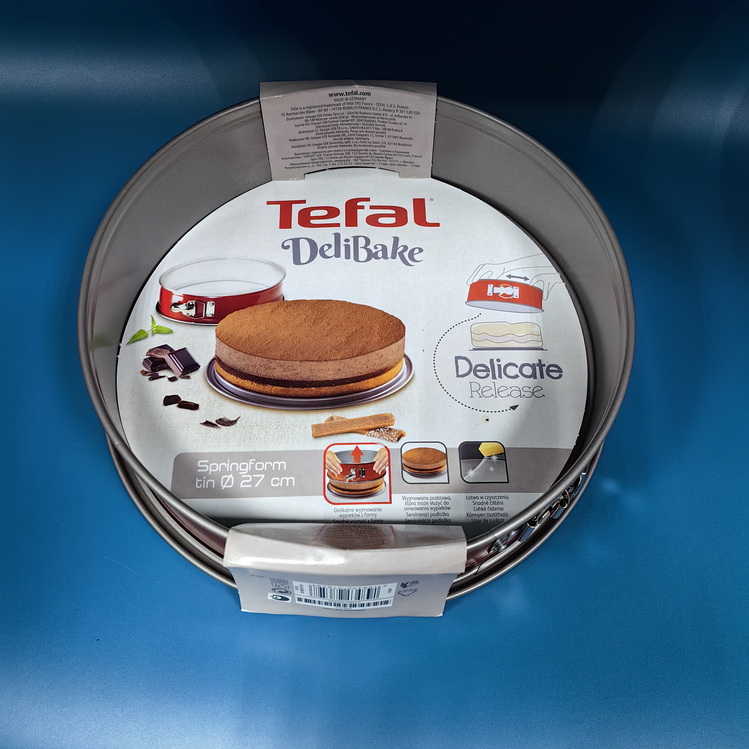 Спрингформа 27 см Tefal Delibake (J1641474)
