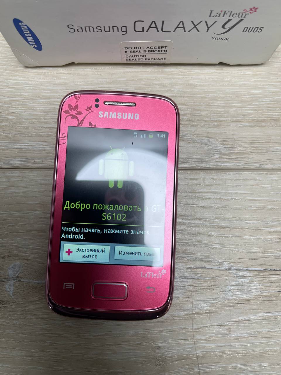 Samsung Galaxy Y Duos GT-S6102, 512 МБ