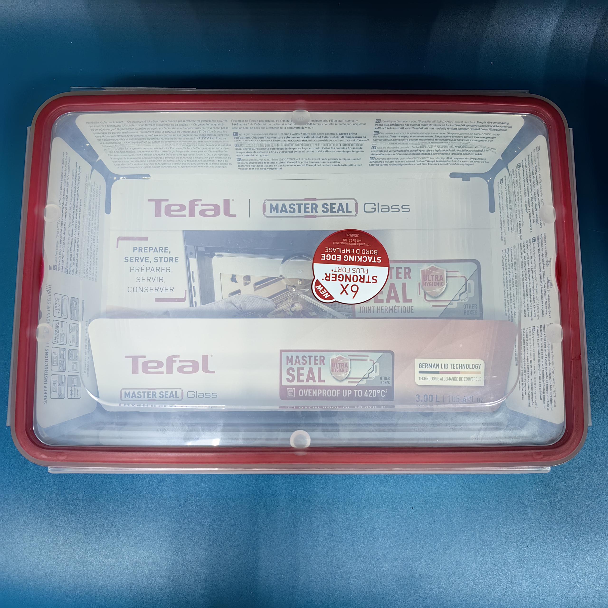 Контейнер Tefal master seal glass (N1041210) 3л