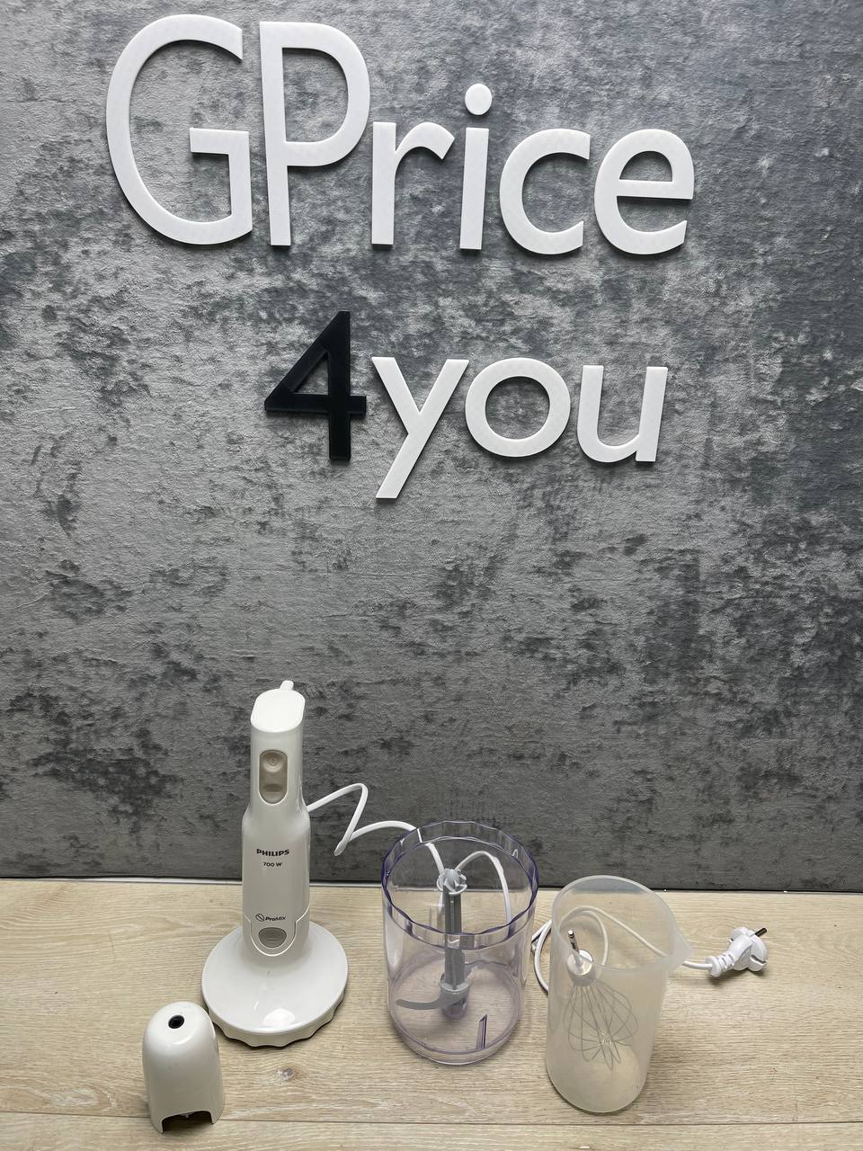 Блендер погружной Philips HR2545/00 белый